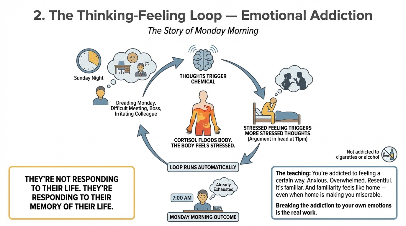 2. The Thinking-Feeling Loop — Emotional Addiction