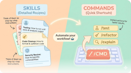 Skills and Commands - Your Shortcuts to Getting Things Done