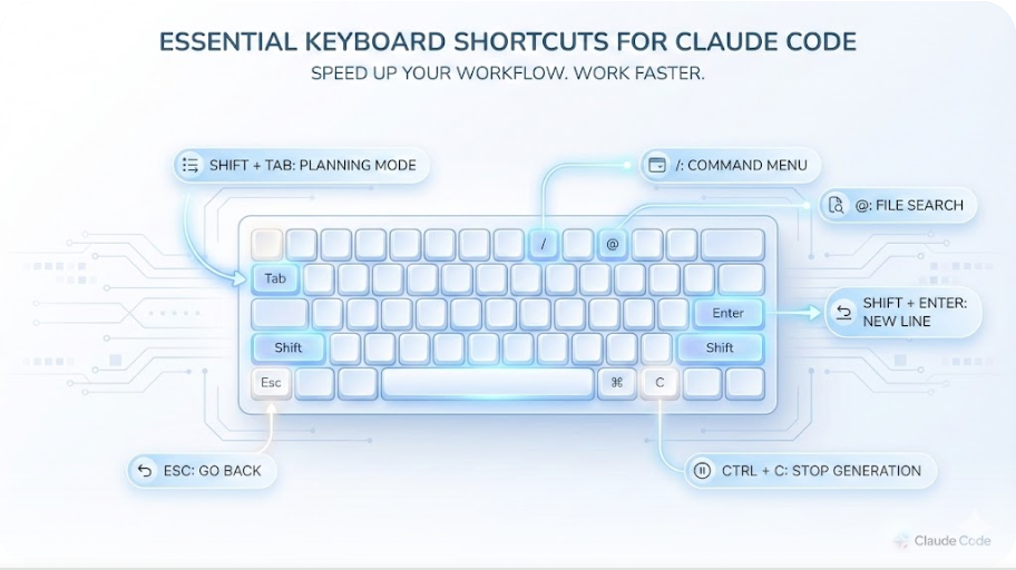 Essential Keyboard Shortcuts