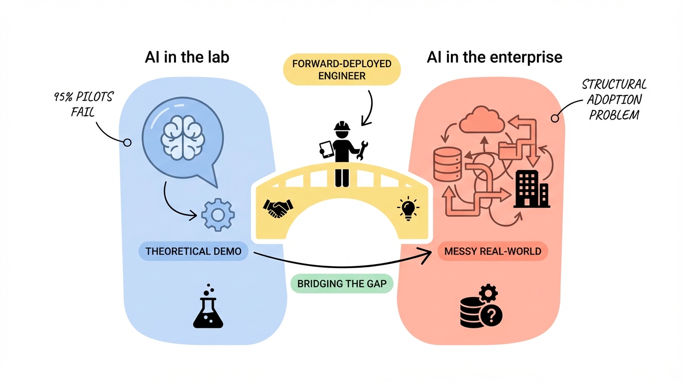 Forward-deployed engineers: the missing link in AI adoption