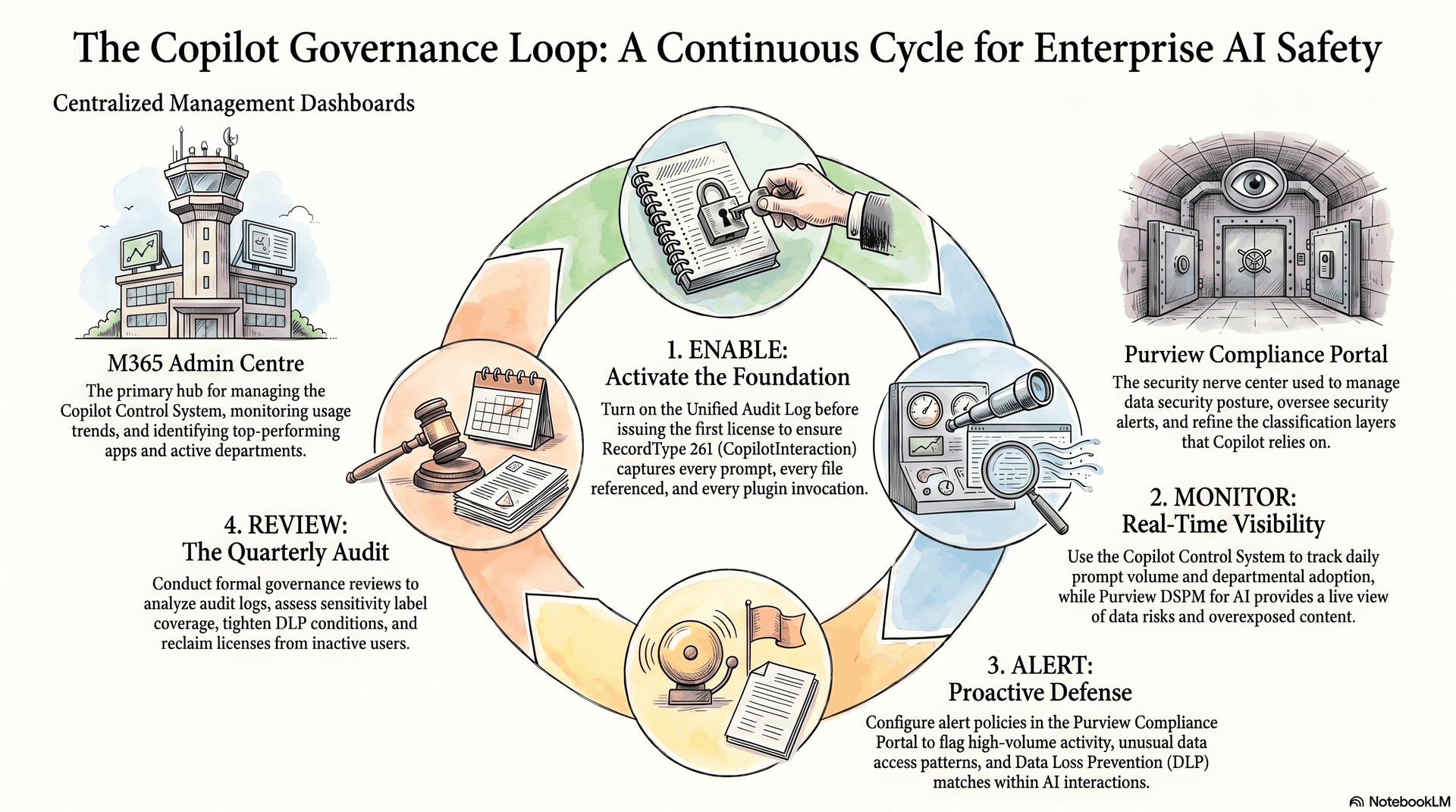 Audit, monitoring, and the governance loop that closes the cycle