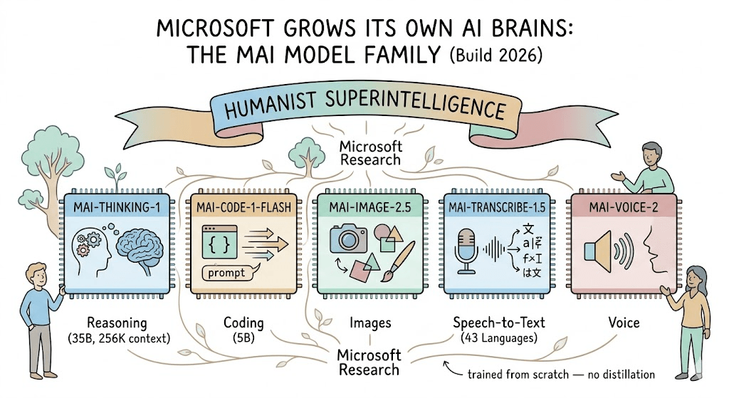 Microsoft stopped renting its intelligence and started growing its own