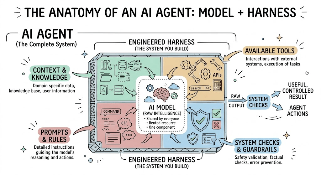 The model is one input, not the whole machine